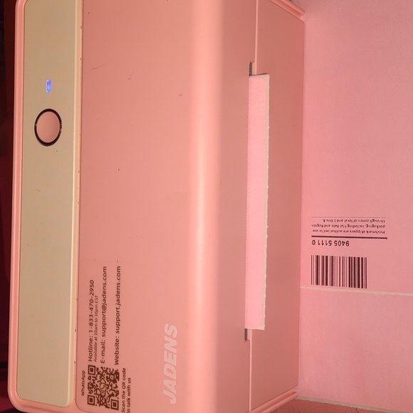 Pink Bluetooth printer - Picture 4 of 5